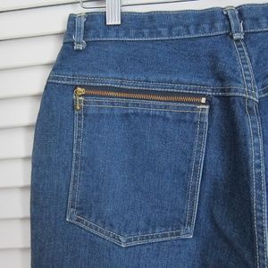 70’s Vintage Straight Leg Jeans by Tall Girl sz 17